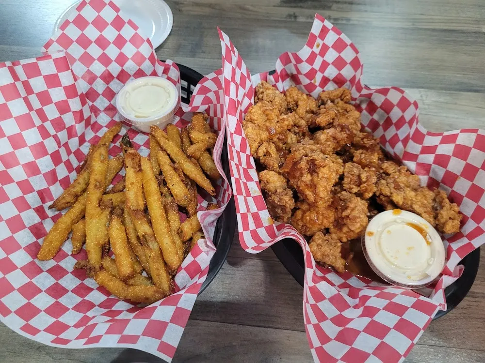 Whiskey Bites & Fried Pickles